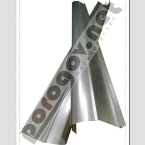 Порог правый для Daewoo Nubira из оцинкованной стали толщиной 1,0 мм