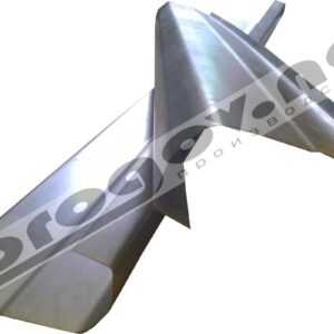 Порог левый для Hyundai Getz из оцинкованной стали толщиной 1,0 мм