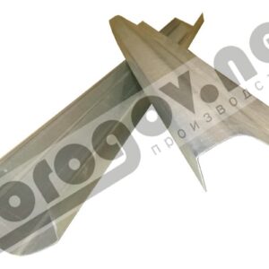 Порог левый для Mazda 121 (JASM,JBSM) из оцинкованной стали толщиной 1,0 мм